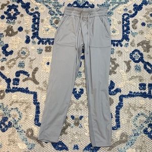 Lululemon gray track pants